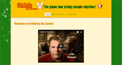 Desktop Screenshot of celebritythegame.com