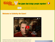 Tablet Screenshot of celebritythegame.com
